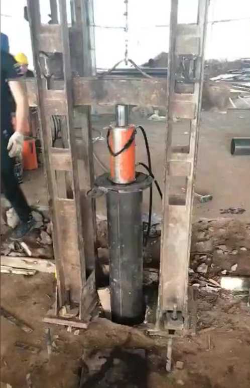 承德兴隆县钢管桩加固